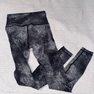 Lululemon Black and Gray Leggings